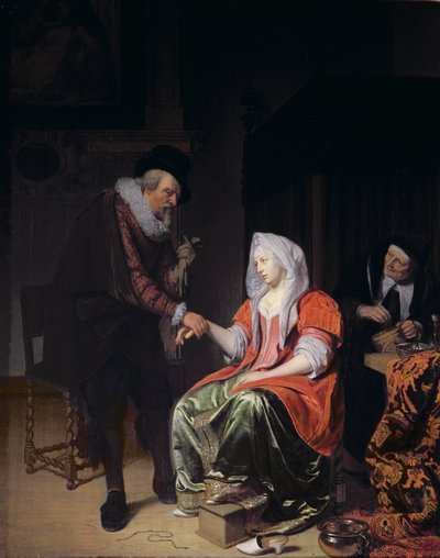 Doctor Taking a Young Woman